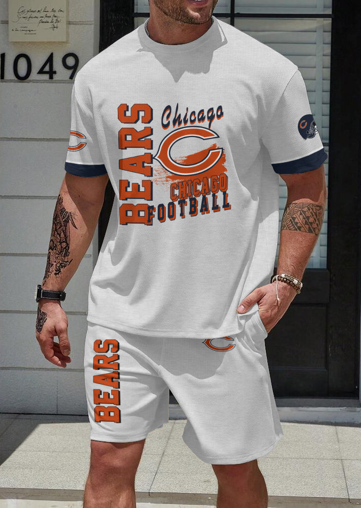 Chicago Bears Limited Edition Top And Shorts Two-Piece Suits