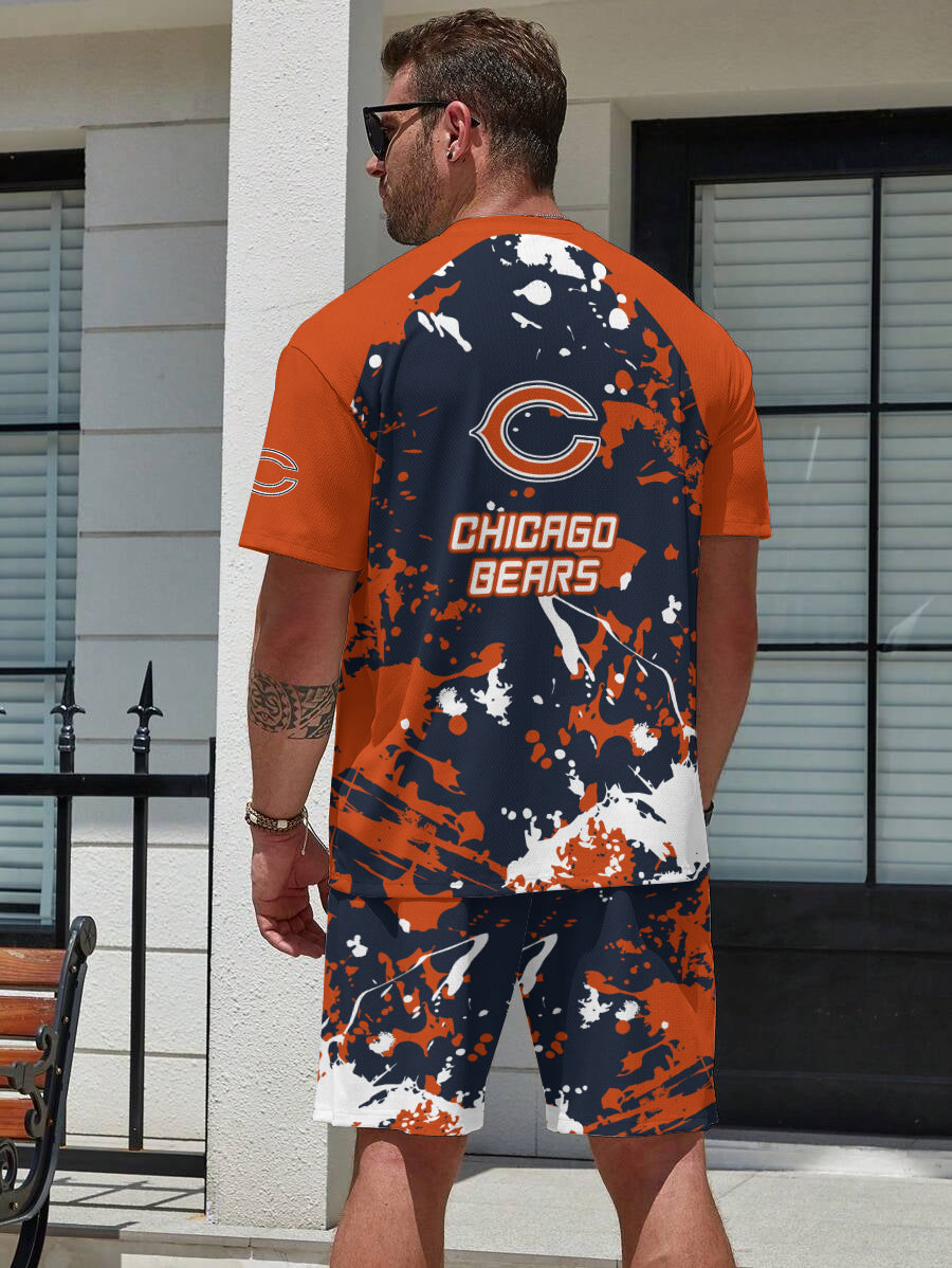 Chicago Bears Limited Edition Top And Shorts Two-Piece Suits