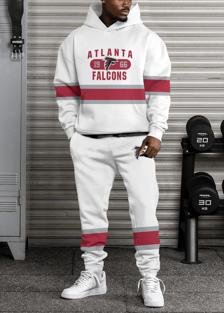 Atlanta Falcons 3D Printed Pullover Hoodie And Sweatpant 2pcs Tracksuits