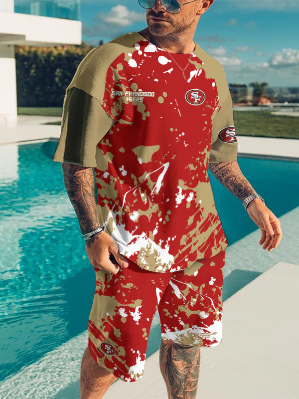 San Francisco 49ers Limited Edition Top And Shorts Two-Piece Suits