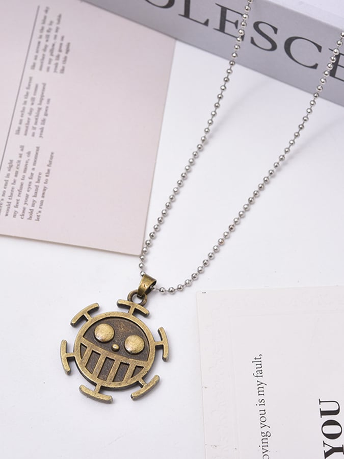 Men's Vintage Hip Hop Compass Viking Stainless Steel Necklace