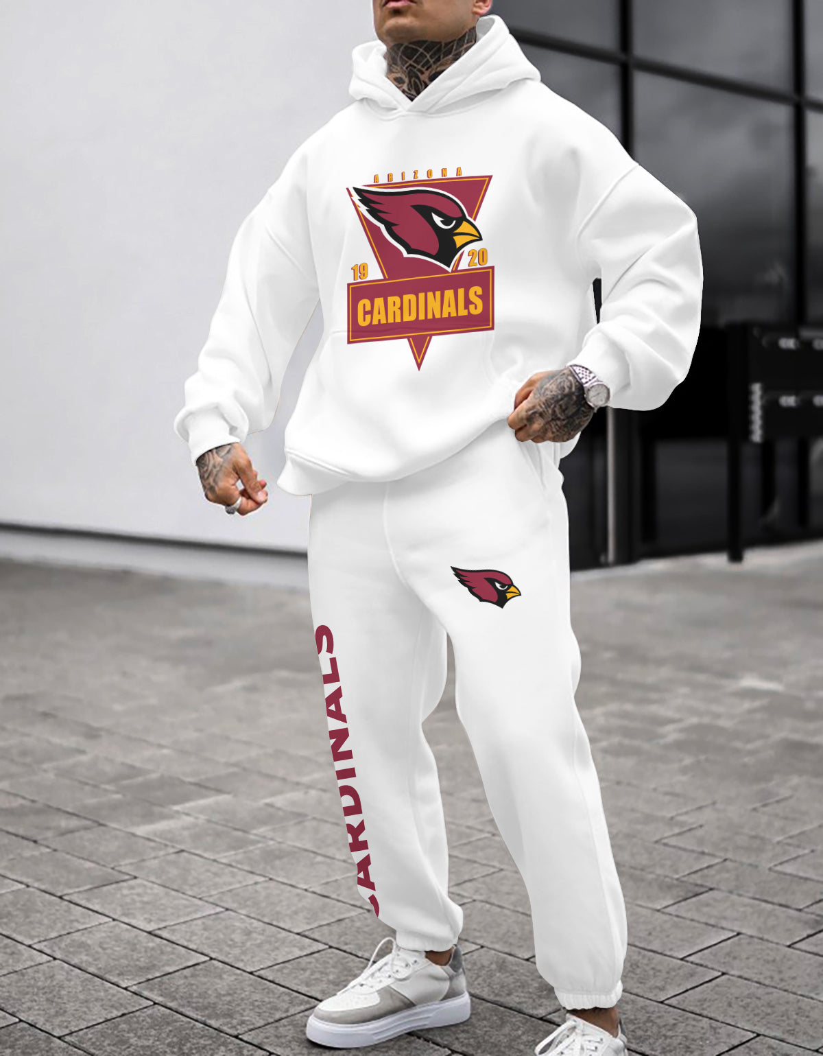 Arizona Cardinals 3D Printed Pullover Hoodie And Sweatpant 2pcs Tracksuits