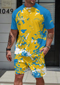 Los Angeles Chargers Limited Edition Top And Shorts Two-Piece Suits