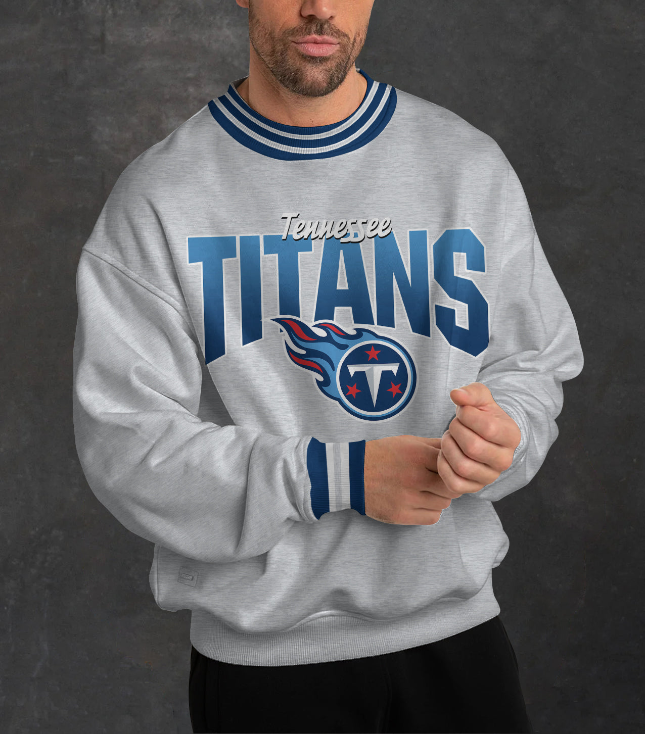 Tennessee Titans 3D Limited Edition Crew Neck sweatshirt