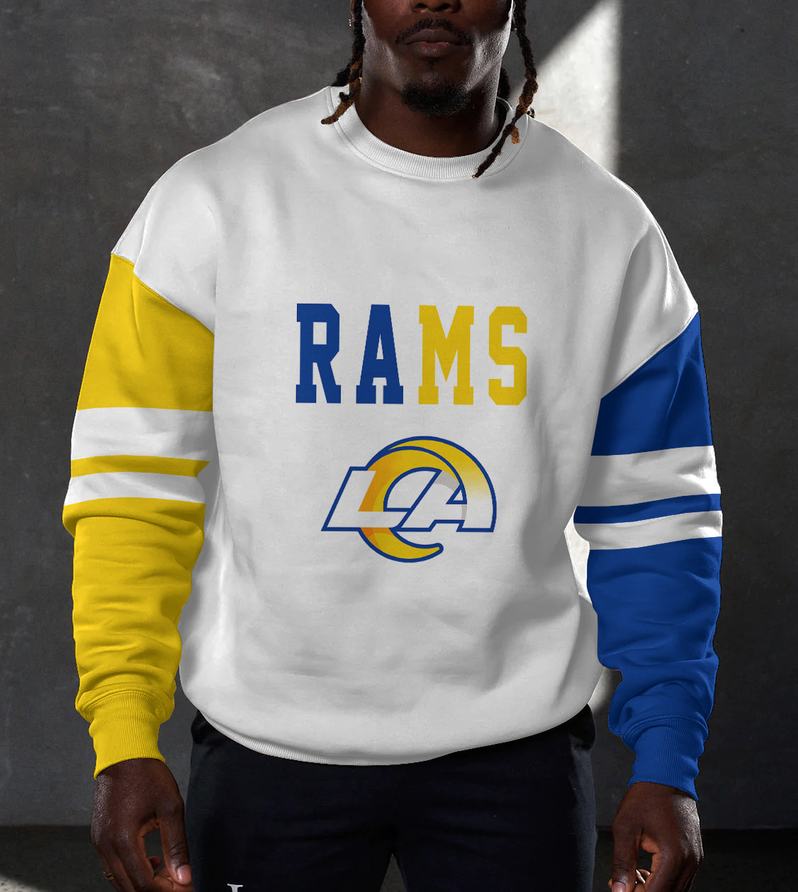 Los Angeles Rams 3D Limited Edition Crew Neck sweatshirt