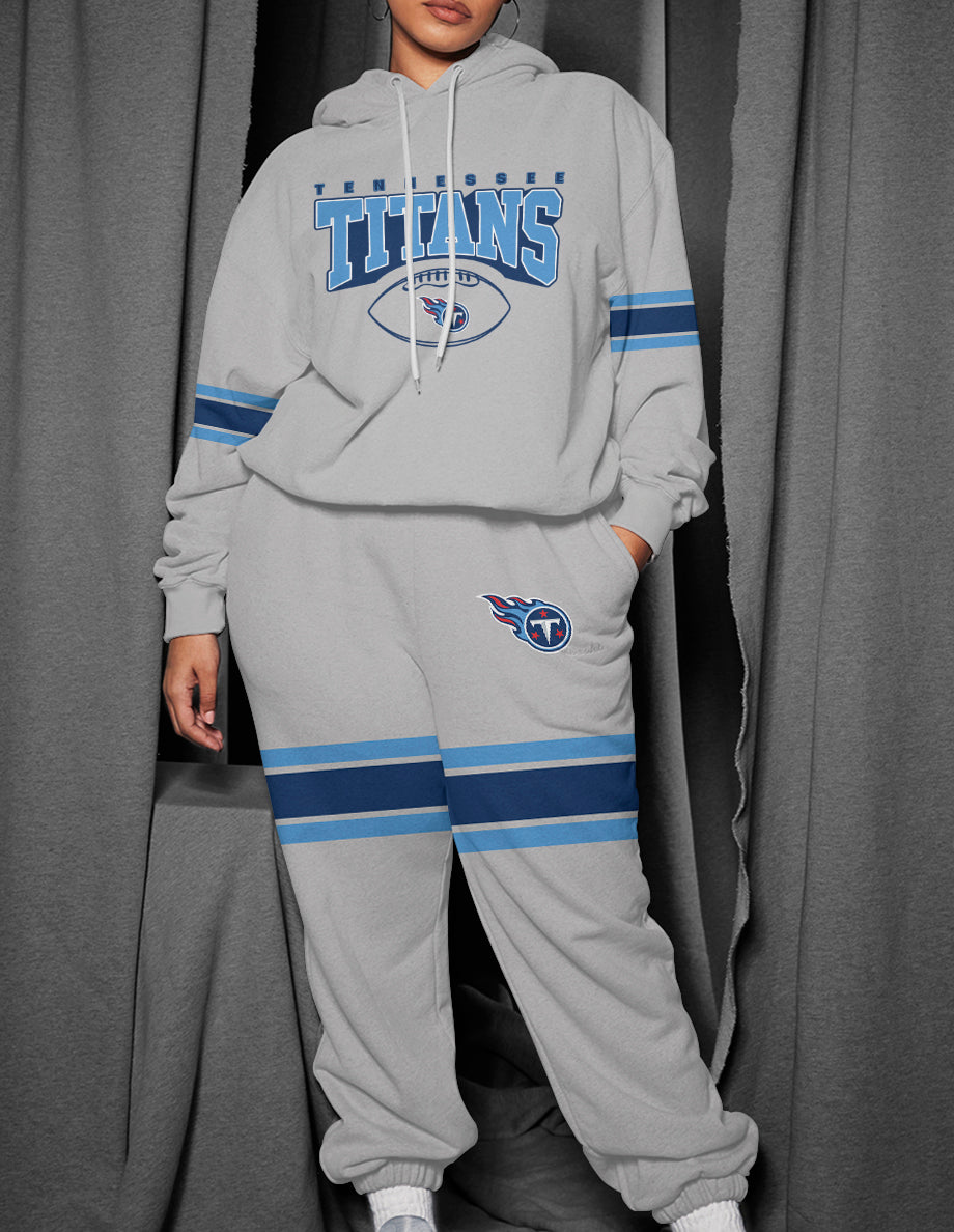 Tennessee Titans 3D Printed Pullover Hoodie And Sweatpant 2pcs Tracksuits
