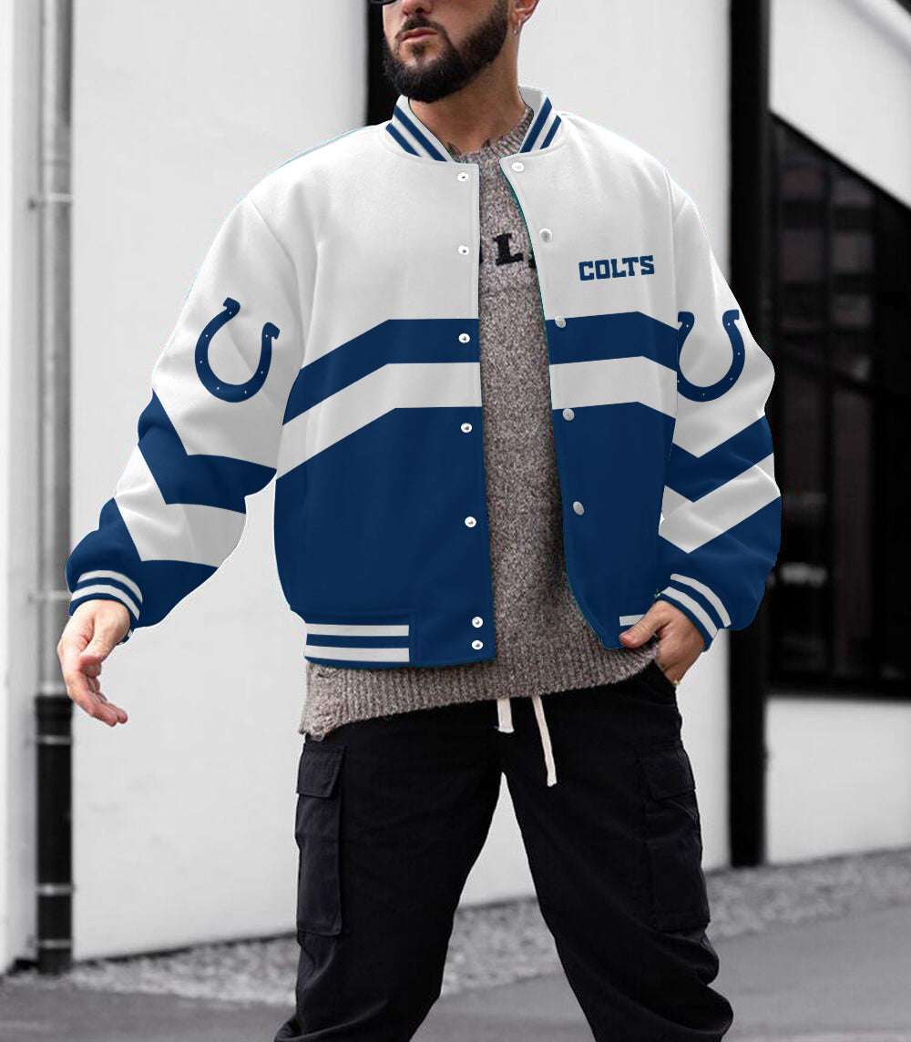 Indianapolis Colts Men's Limited Edition Full-Snap Casual Jacket
