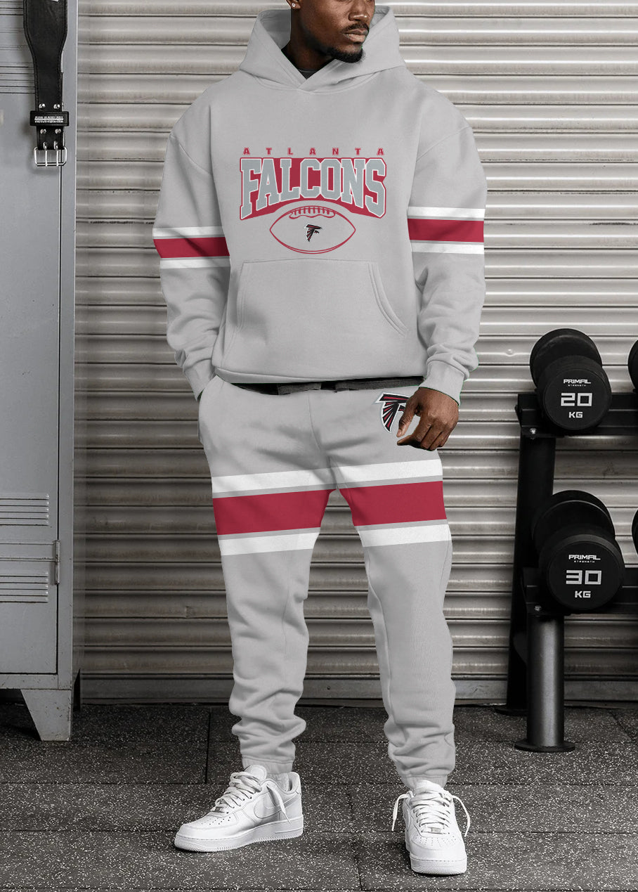 Atlanta Falcons 3D Printed Pullover Hoodie And Sweatpant 2pcs Tracksuits