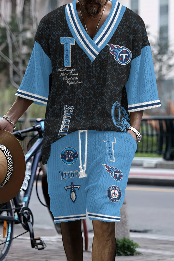 Tennessee Titans Limited Edition Top And Shorts Two-Piece Suits