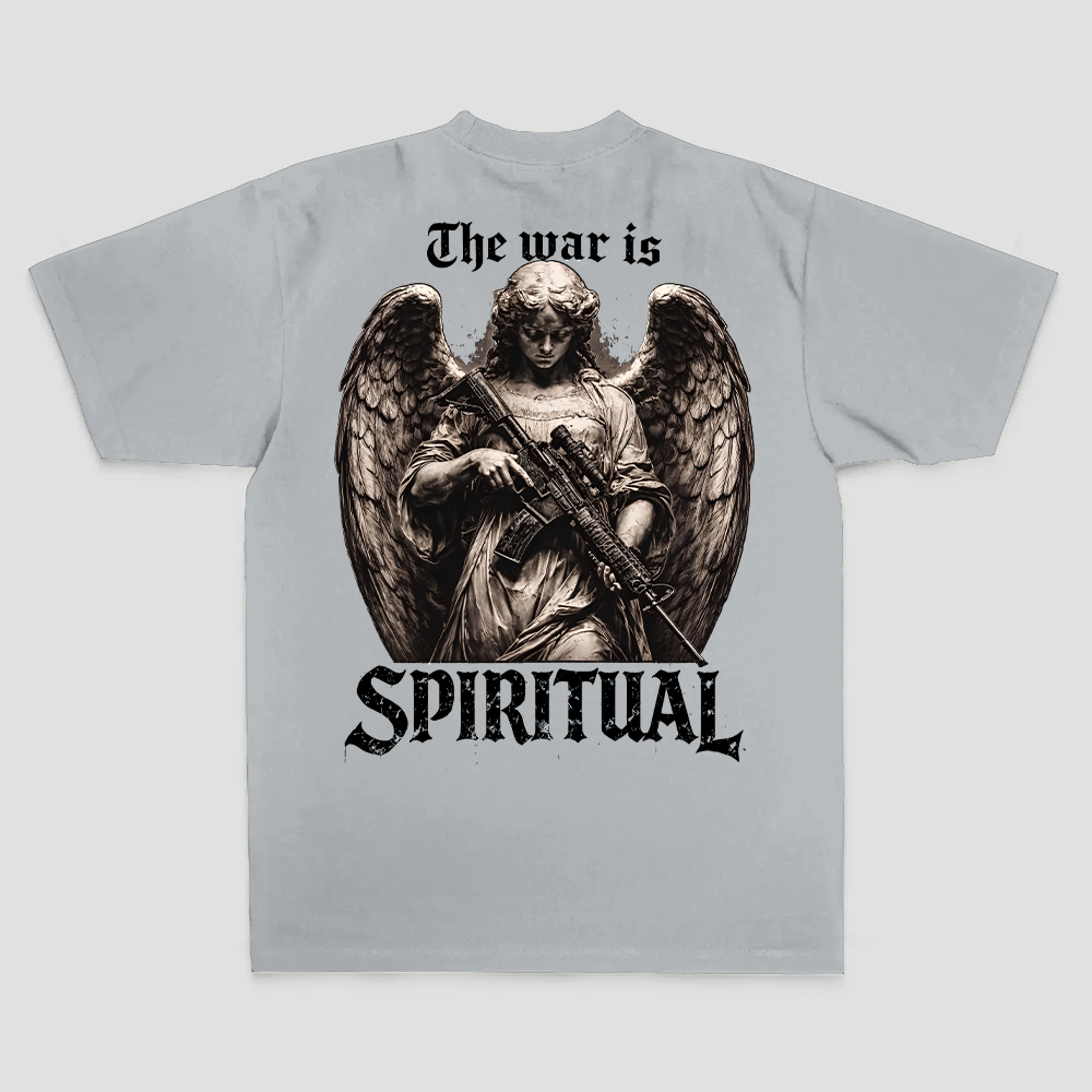 The War Is Spiritual Printed Men's T-shirt
