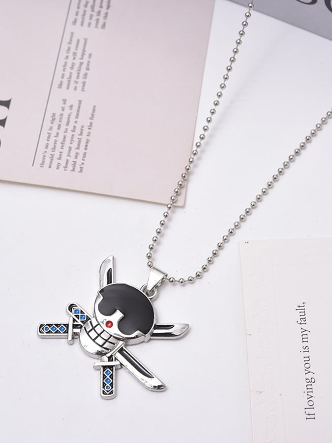 Men's Vintage Hip Hop Compass Viking Stainless Steel Necklace