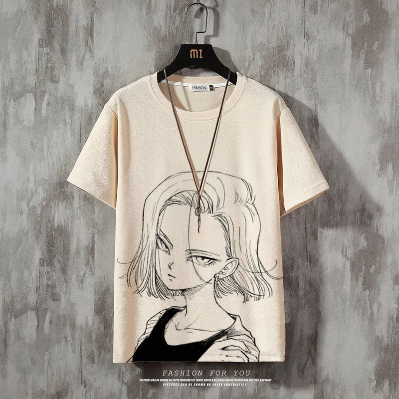 Men's Fashion Print Casual Short Sleeve T-Shirt