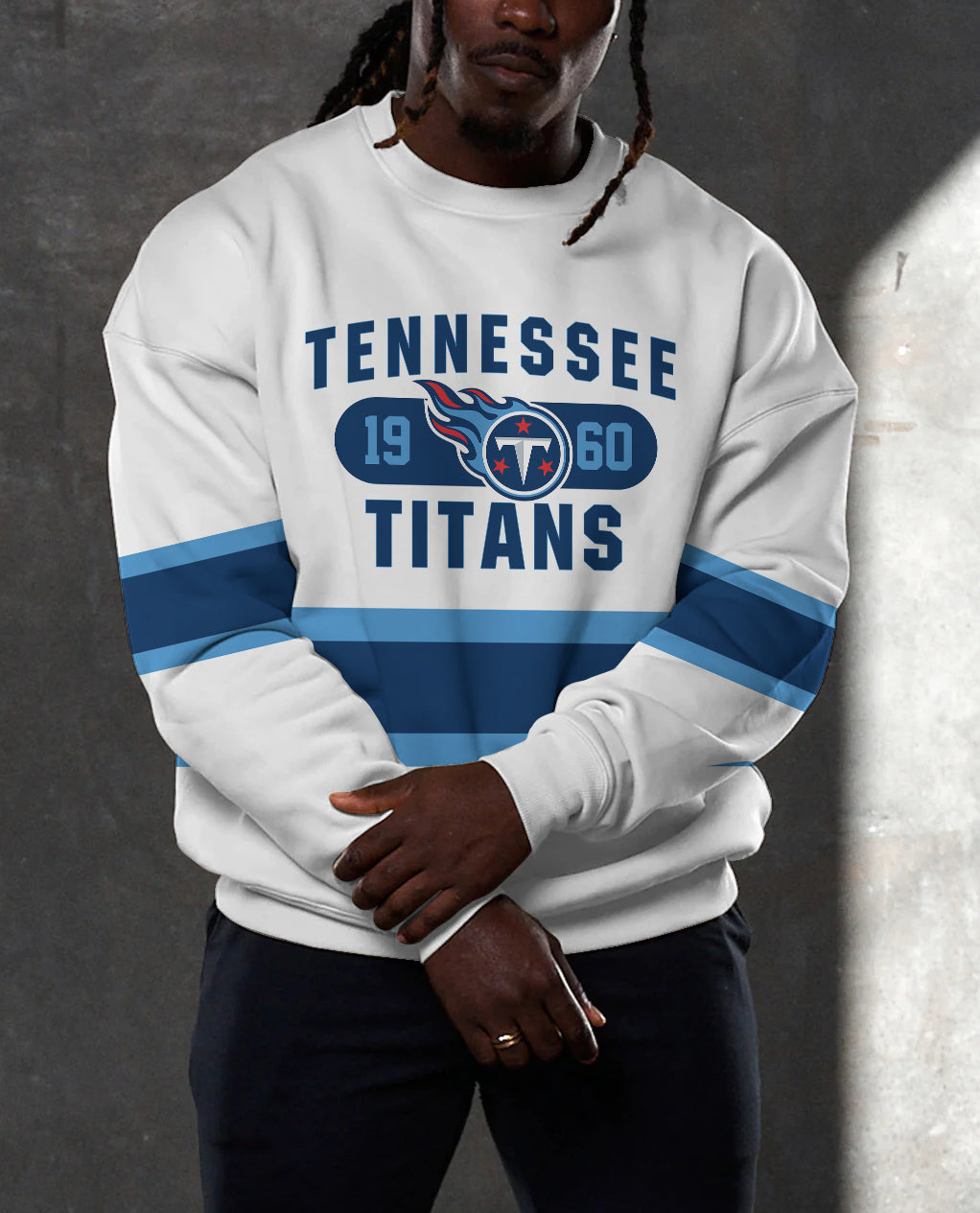 Tennessee Titans 3D Limited Edition Crew Neck sweatshirt