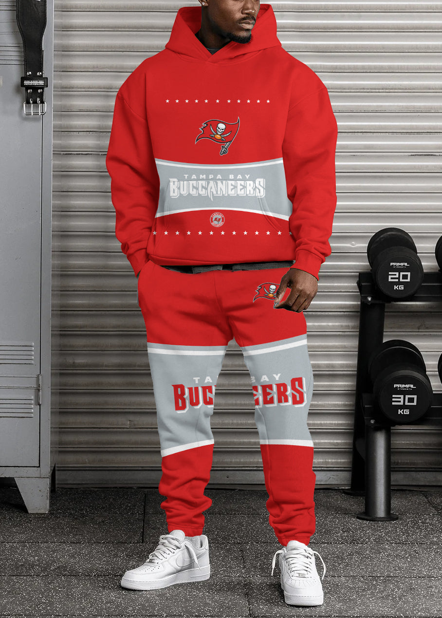 Tampa Bay Buccaneers 3D Printed Pullover Hoodie And Sweatpant 2pcs Tracksuits