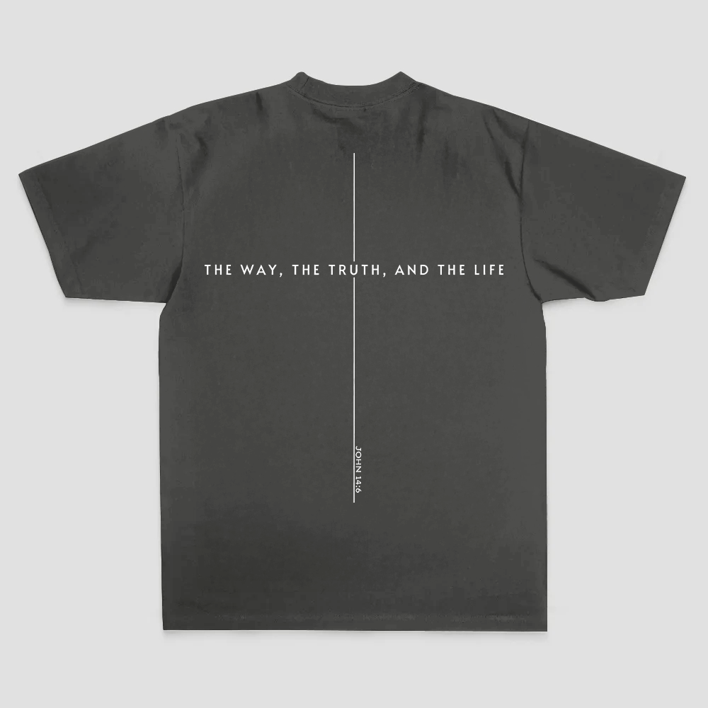 The Way The Truth And The Life Printed Men's T-shirt