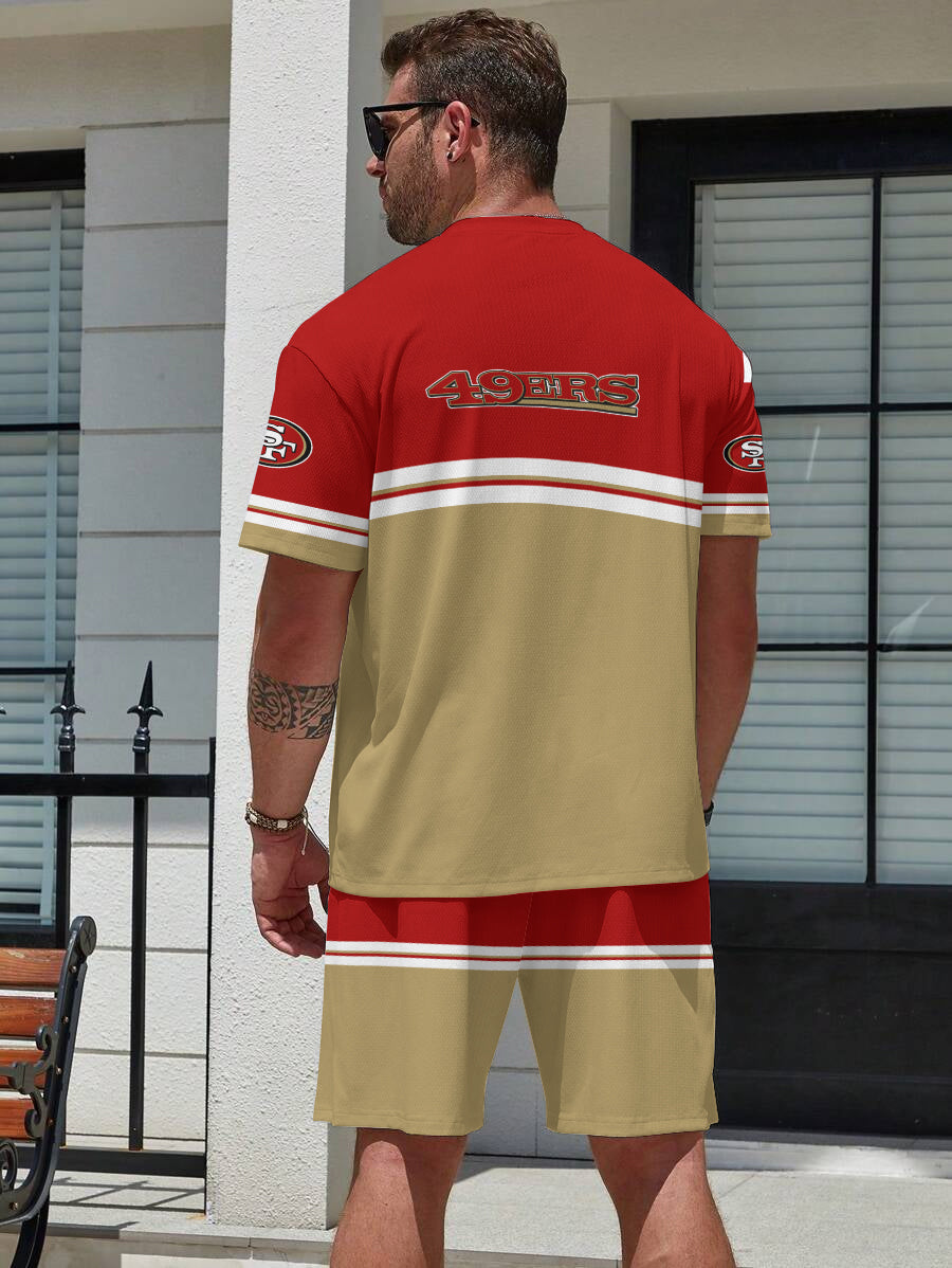 San Francisco 49ers Limited Edition Top And Shorts Two-Piece Suits