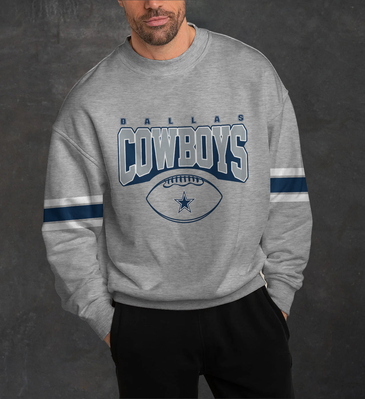 Dallas Cowboys 3D Limited Edition Crew Neck sweatshirt