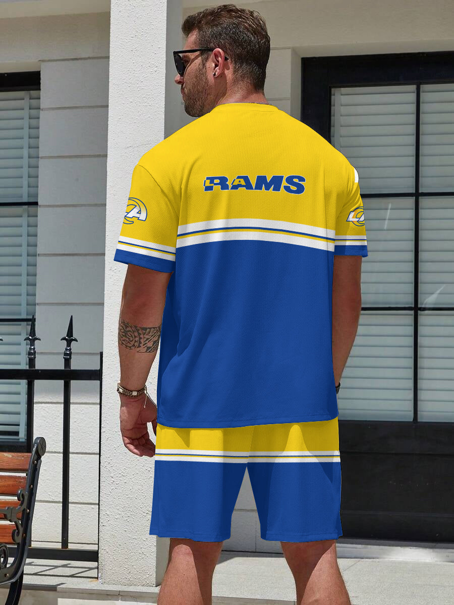 Los Angeles Rams Limited Edition Top And Shorts Two-Piece Suits