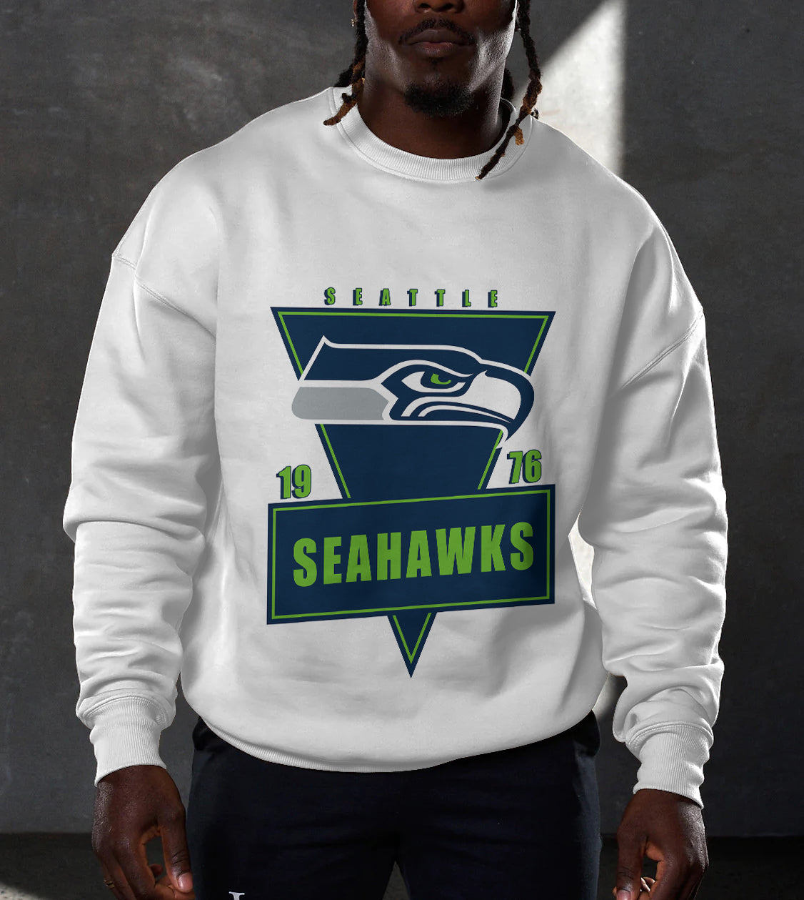 Seattle Seahawks 3D Limited Edition Crew Neck sweatshirt