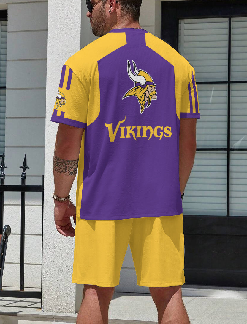 Minnesota Vikings Limited Edition Top And Shorts Two-Piece Suits