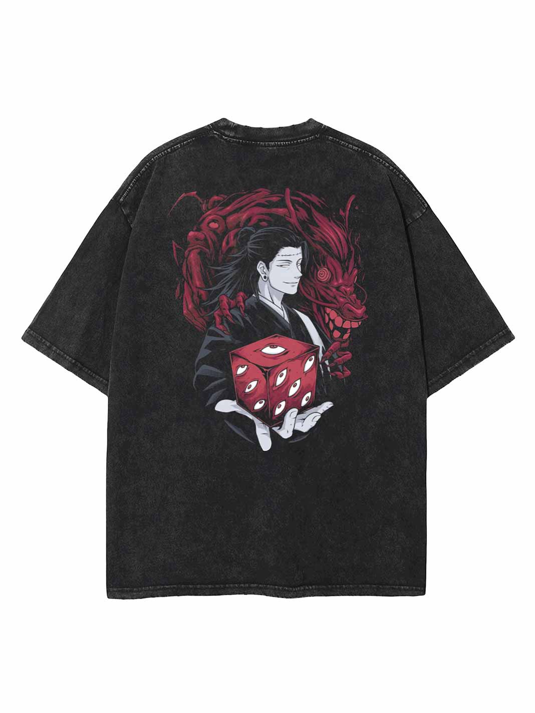 Kenjaku Prison Realm 2-Sided Vintage Tee