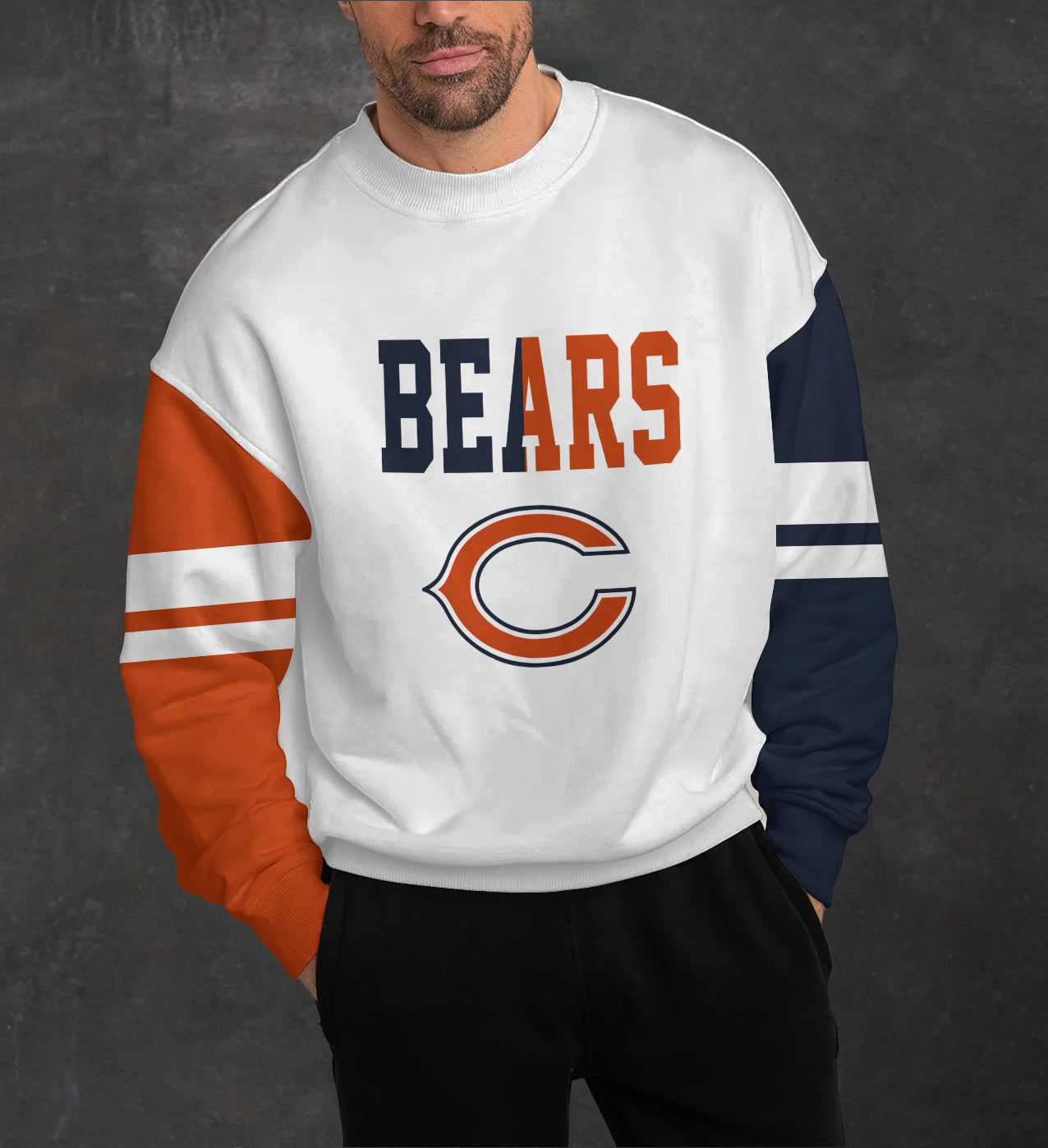 Chicago Bears 3D Limited Edition Crew Neck sweatshirt