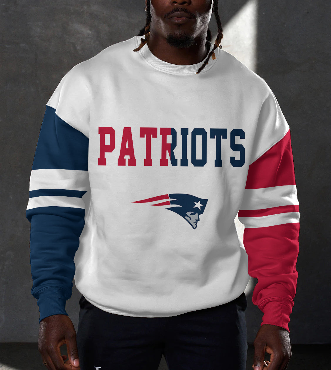 New England Patriots 3D Limited Edition Crew Neck sweatshirt