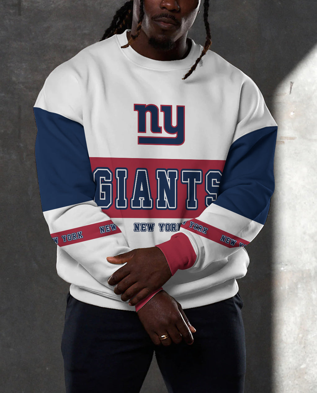 New York Giants 3D Limited Edition Crew Neck sweatshirt