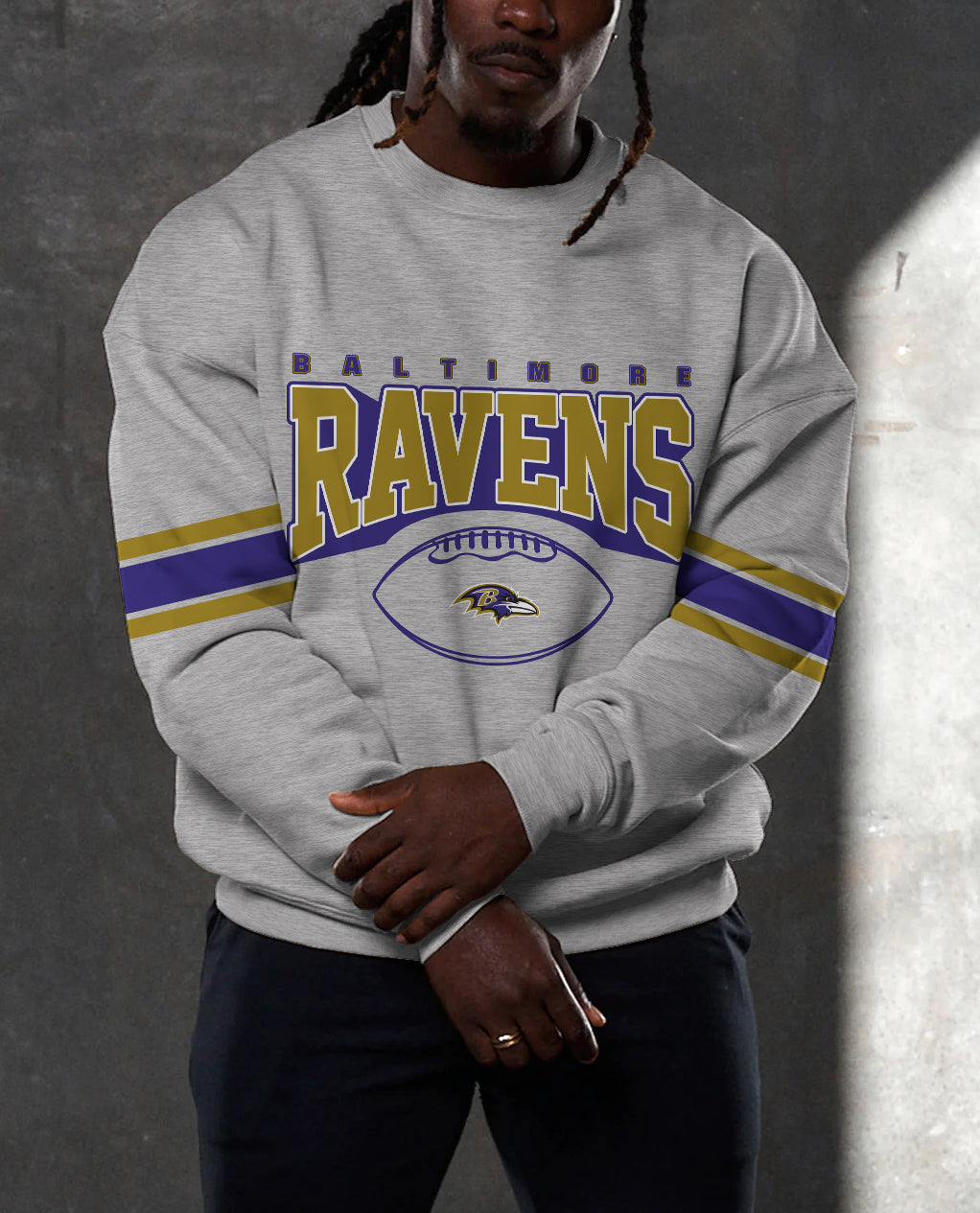 Baltimore Ravens 3D Limited Edition Crew Neck sweatshirt