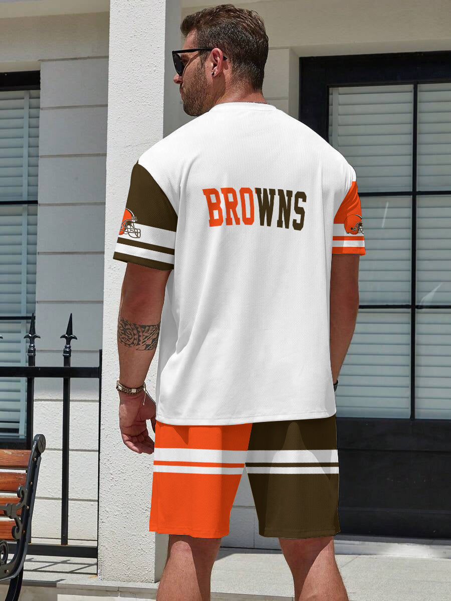 Cleveland Browns  Limited Edition Top And Shorts Two-Piece Suits