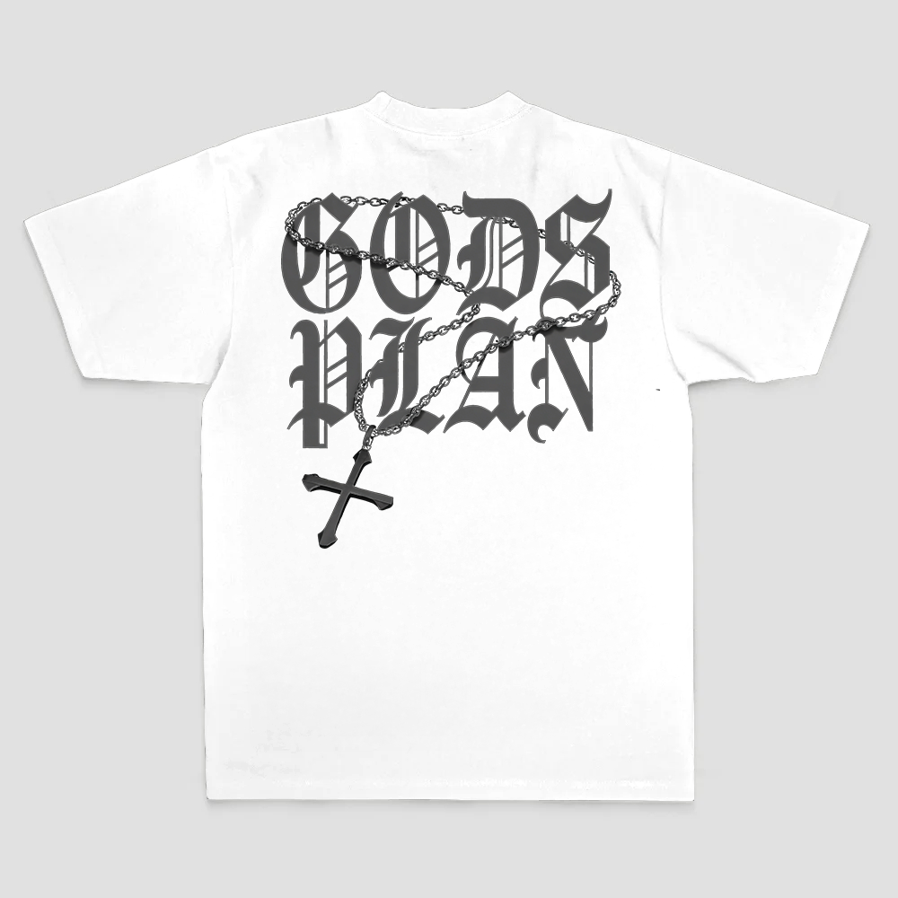 God's Plan Printed Men's T-shirt