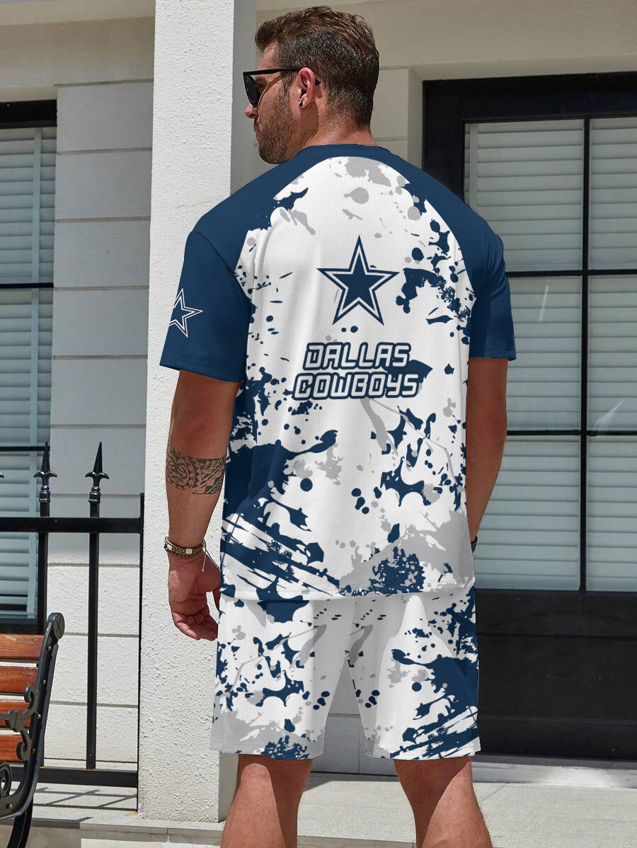 Dallas Cowboys Limited Edition Top And Shorts Two-Piece Suits
