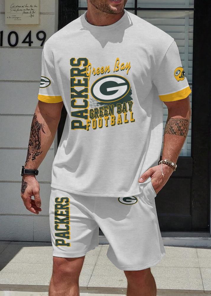 Green Bay Packers Limited Edition Top And Shorts Two-Piece Suits