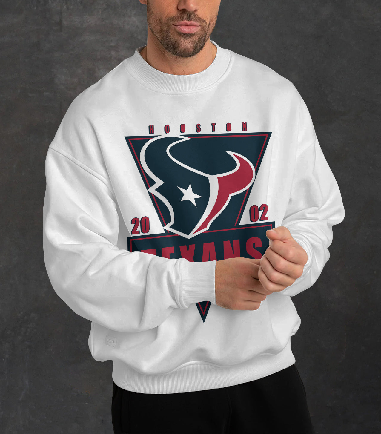 Houston Texans 3D Limited Edition Crew Neck sweatshirt