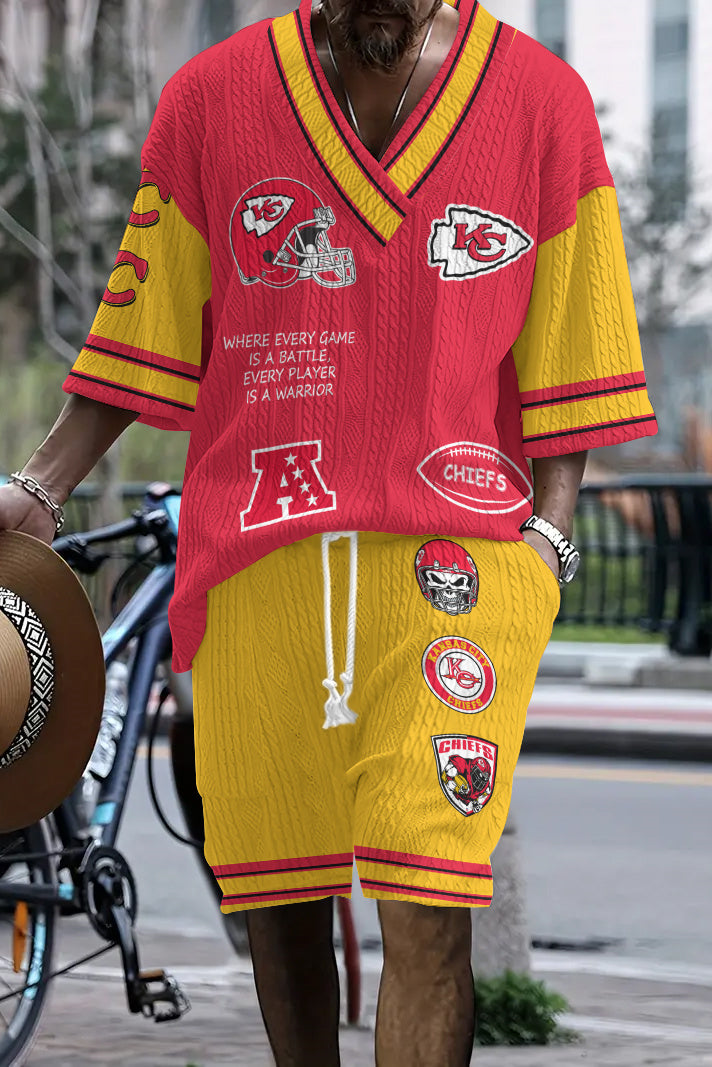 Kansas City Chiefs
 Limited Edition Top And Shorts Two-Piece Suits