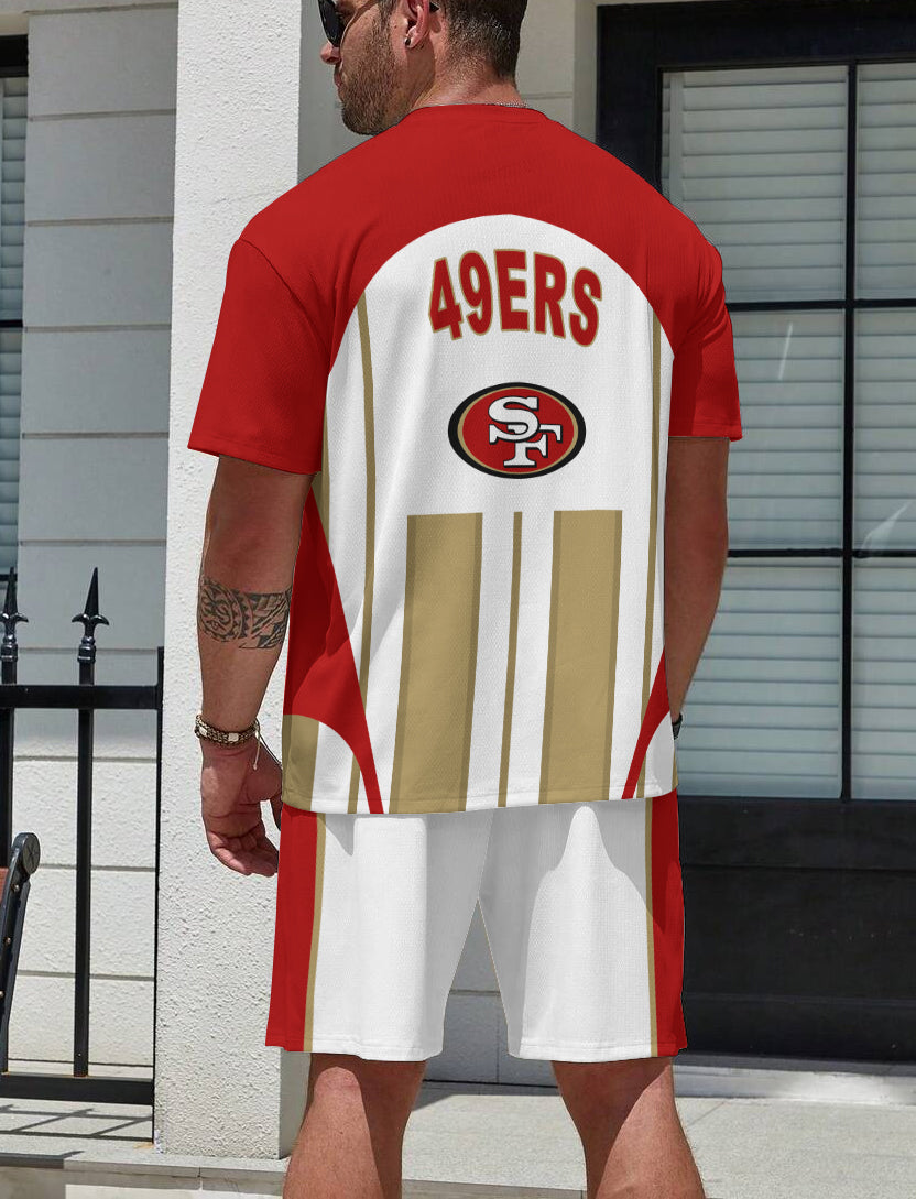 San Francisco 49ers  Limited Edition Top And Shorts Two-Piece Suits