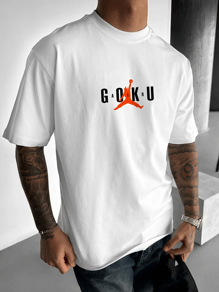 contrasting T-shirt