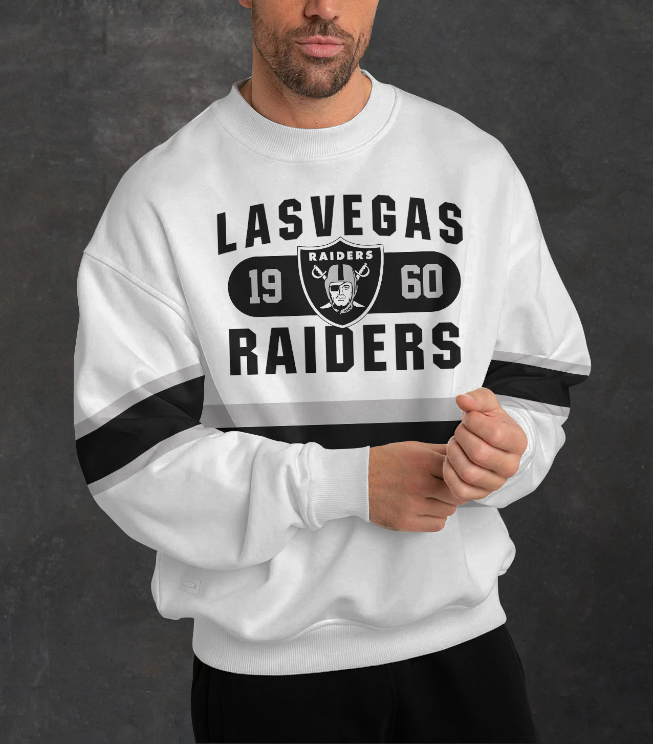 Las Vegas Raiders 3D Limited Edition Crew Neck sweatshirt