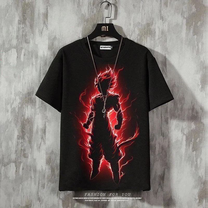 Men's Fashion Print Casual Short Sleeve T-Shirt
