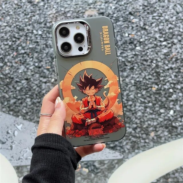 Goku Meditation iPhone Case