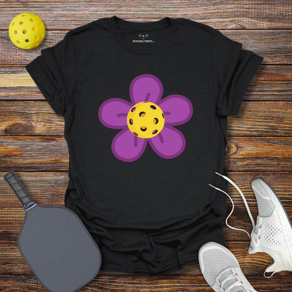 Funny Pickleball Shirt –  Pickleball Flower T-Shirt