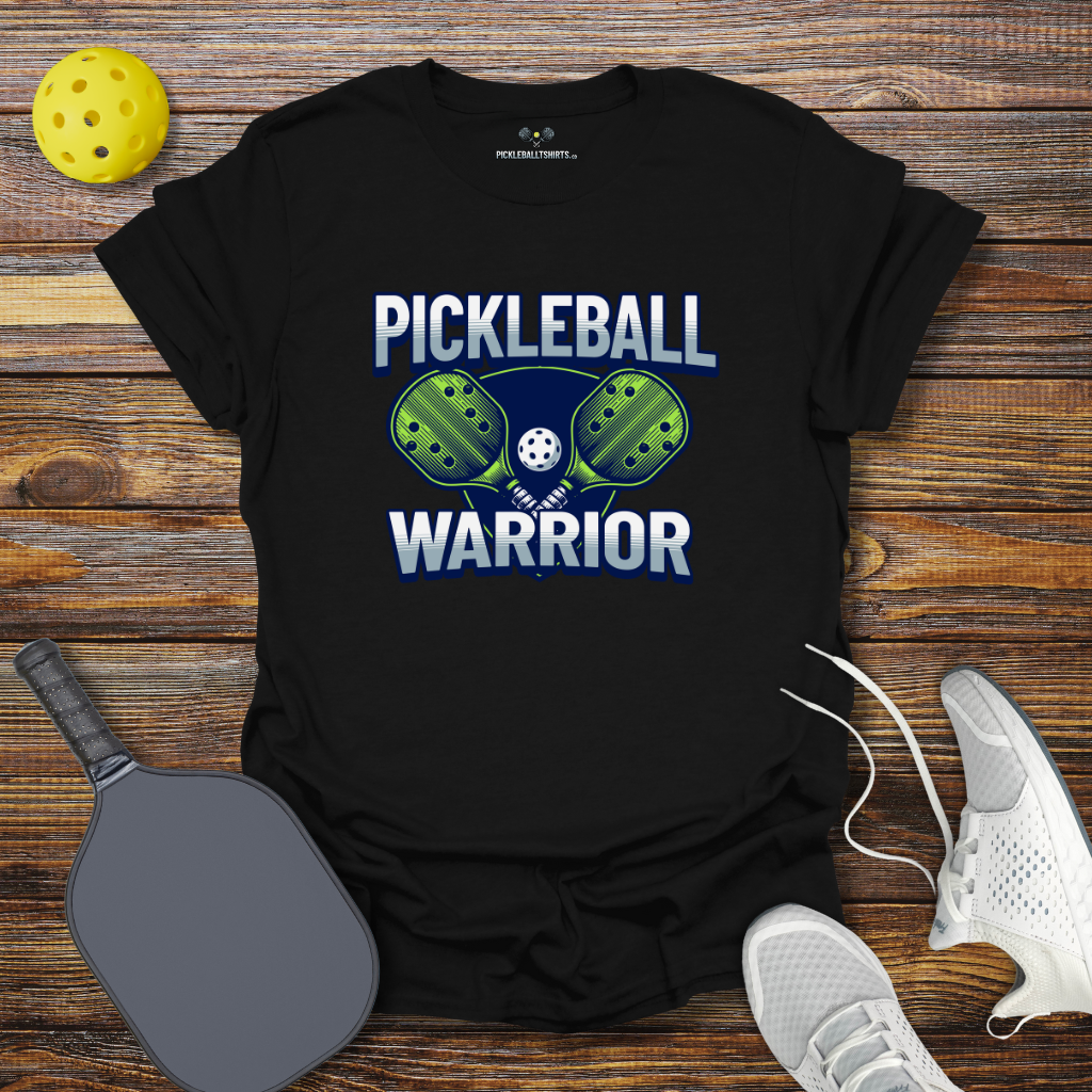 Funny Pickleball Shirt –  Pickleball Warrior T-Shirt