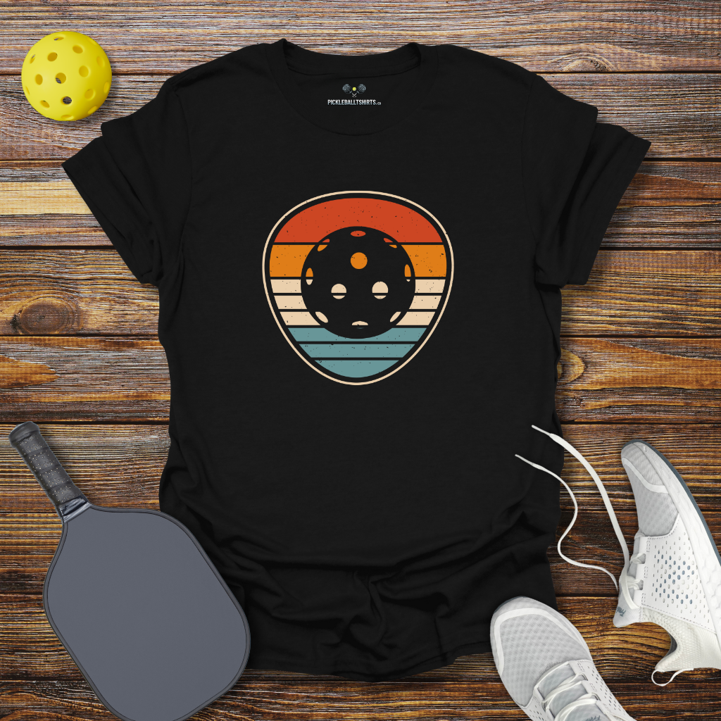 Funny Pickleball Shirt –  Retro Pickleball Ball T-Shirt