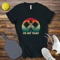 Funny Pickleball Shirt –  I'd Hit That V-Neck T-shirt