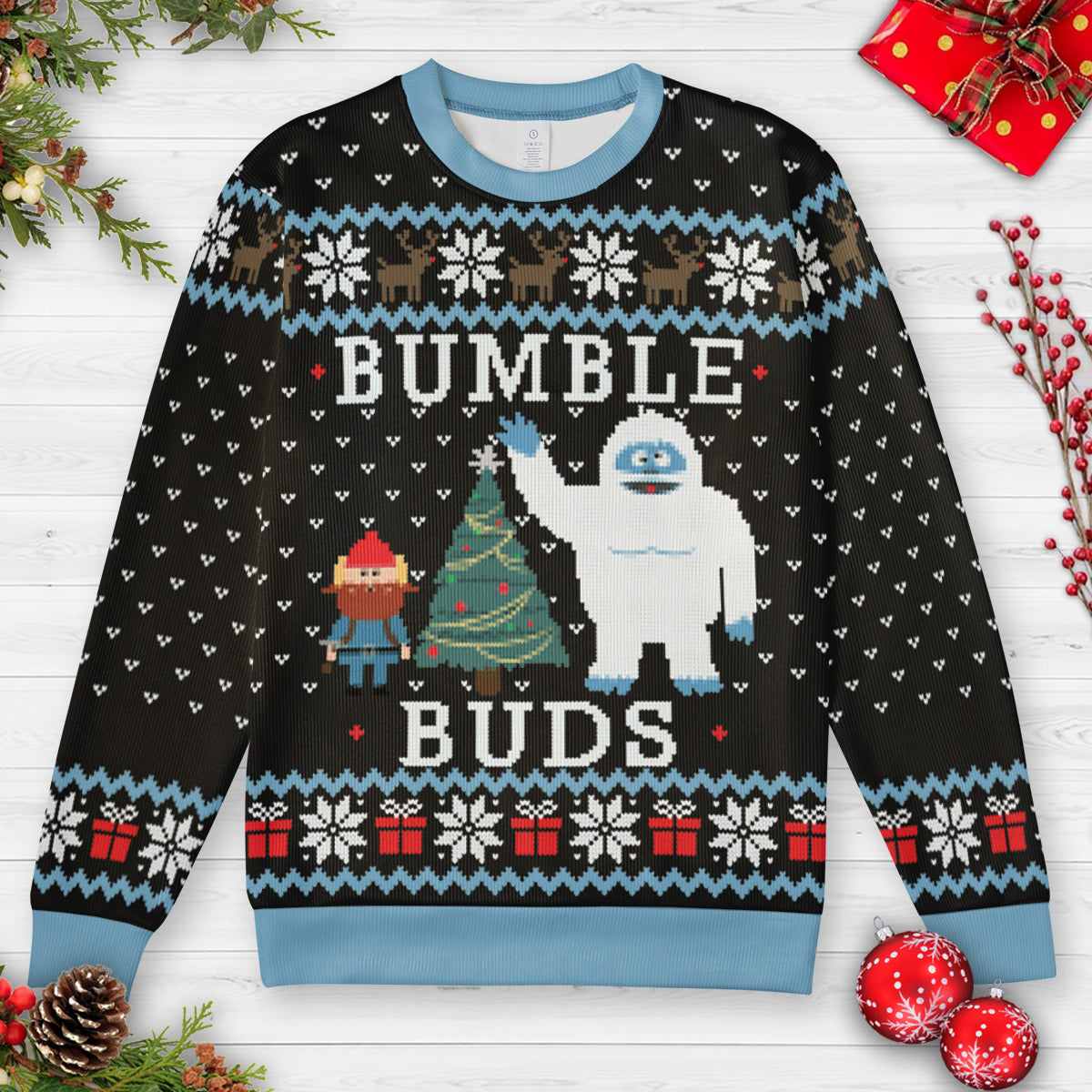 Bumble Buds Ugly Christmas Sweatshirt