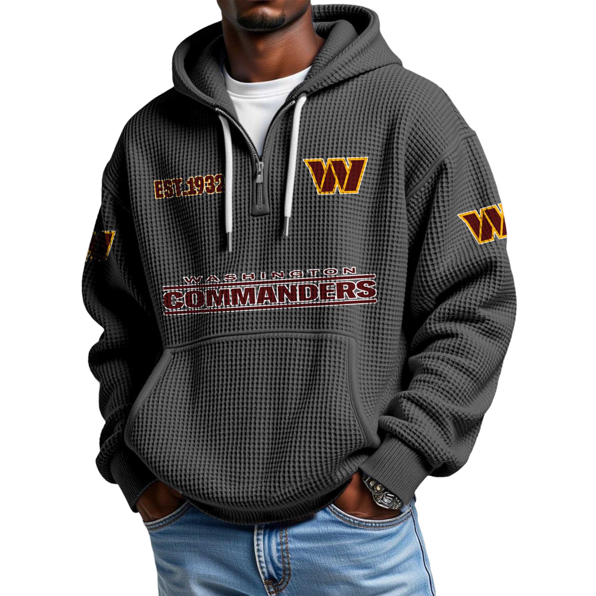 Waffle Hoodie – Washington