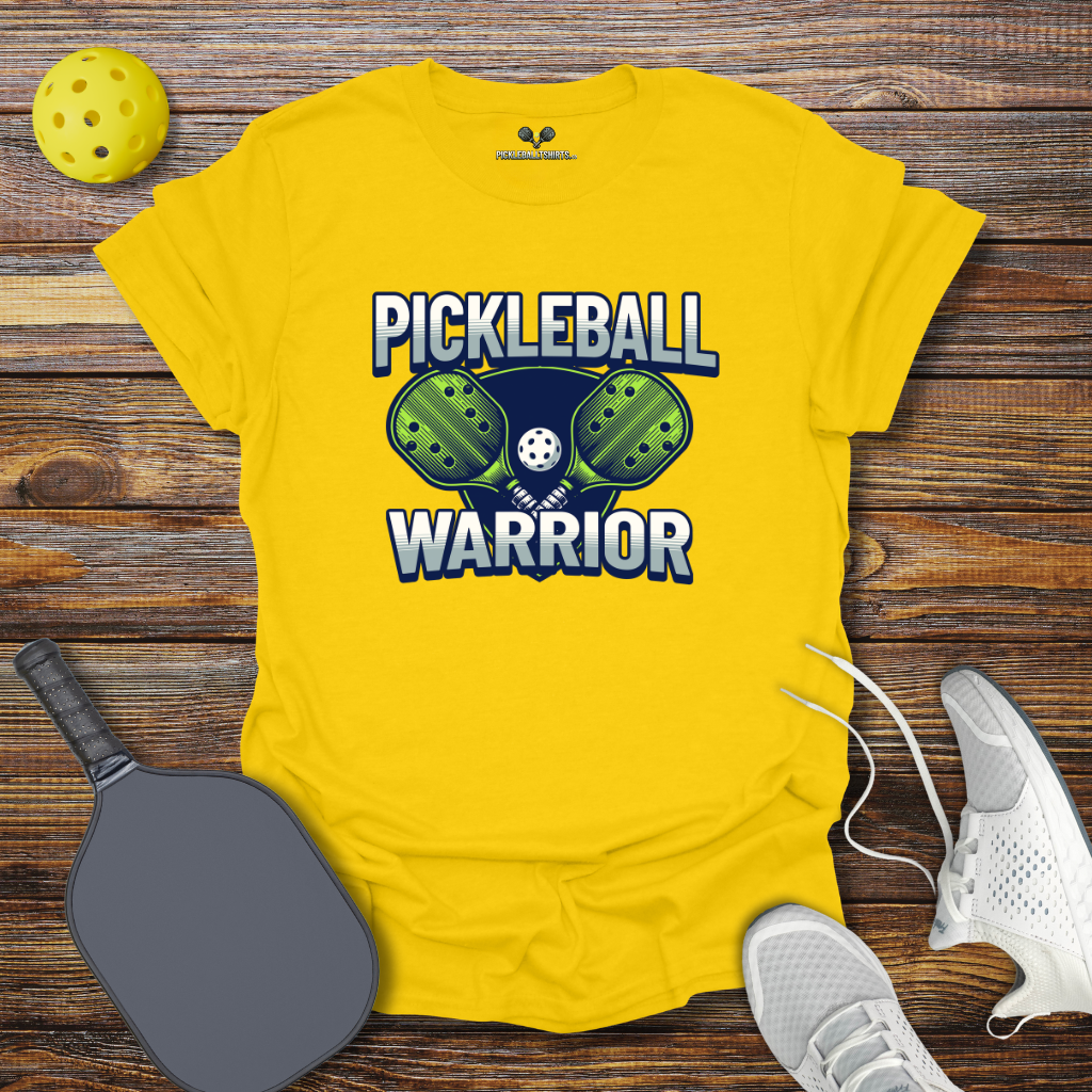 Funny Pickleball Shirt –  Pickleball Warrior T-Shirt