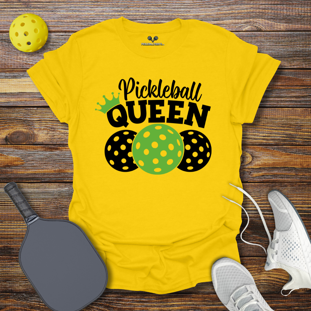 Funny Pickleball Shirt –  Pickleball Queen T-Shirt