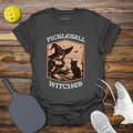 Funny Pickleball Shirt –  Halloween Pickleball Witches T-Shirt