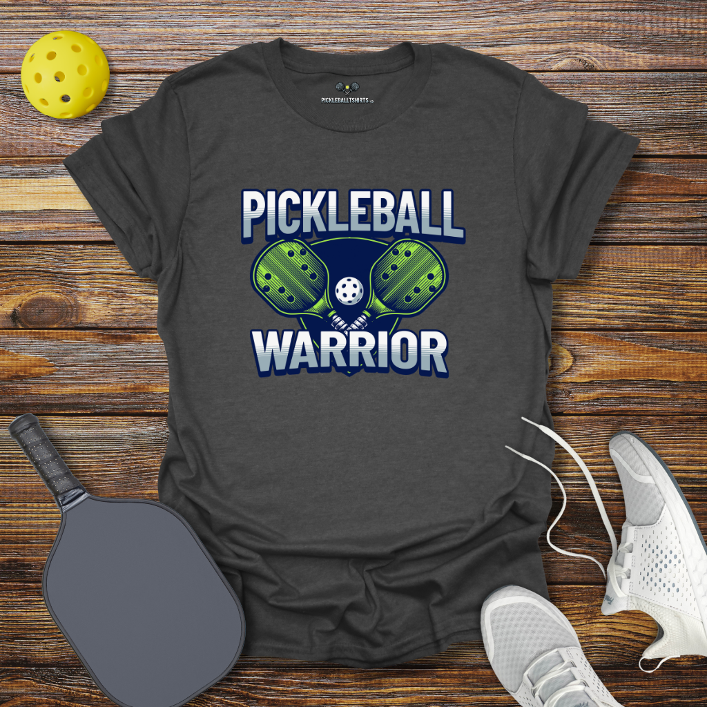 Funny Pickleball Shirt –  Pickleball Warrior T-Shirt
